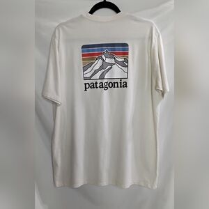 Patagonia Cream Mountain Graphic Tee